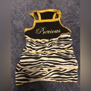 Dog Dress clothes shirt tank. 
Precious 
Size small